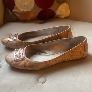 Isola cork ballet flats